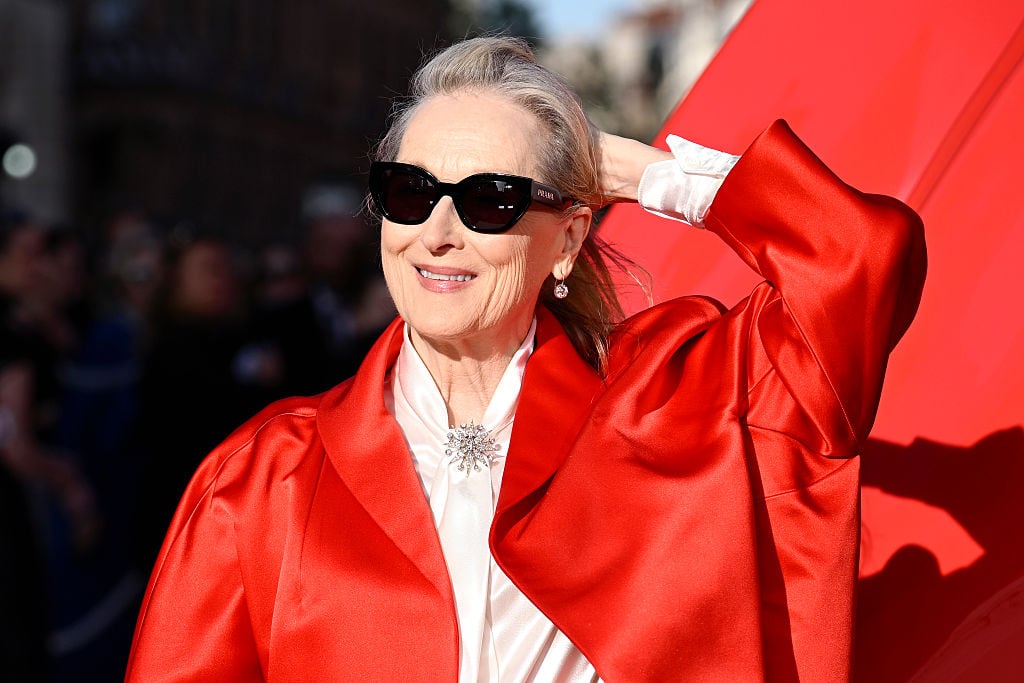 LONDON, ENGLAND - APRIL 22: Meryl Streep attends "The Devil Wears Prada 2" European Premiere inside Leicester Square on April 22, 2026 in London, England. (Photo by Gareth Cattermole/Getty Images)