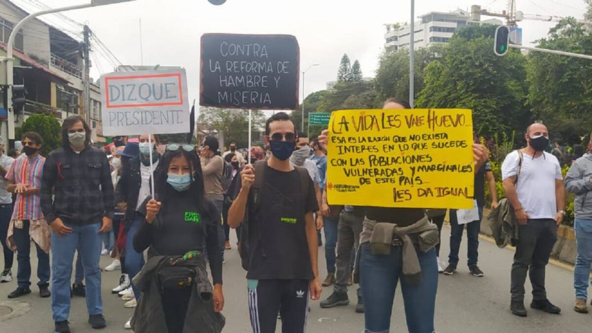 Informe paro nacional en Armenia, Quindío