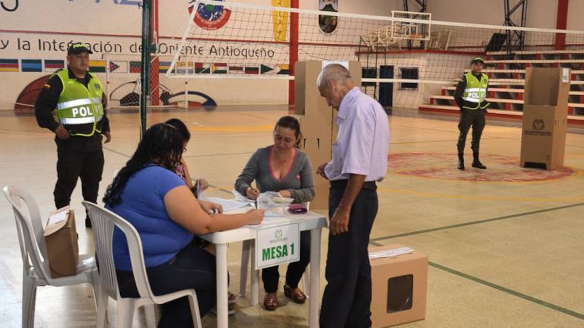 Jornada electoral en Antioquia: normalidad en la segunda vuelta presidencial en los 125 municipios