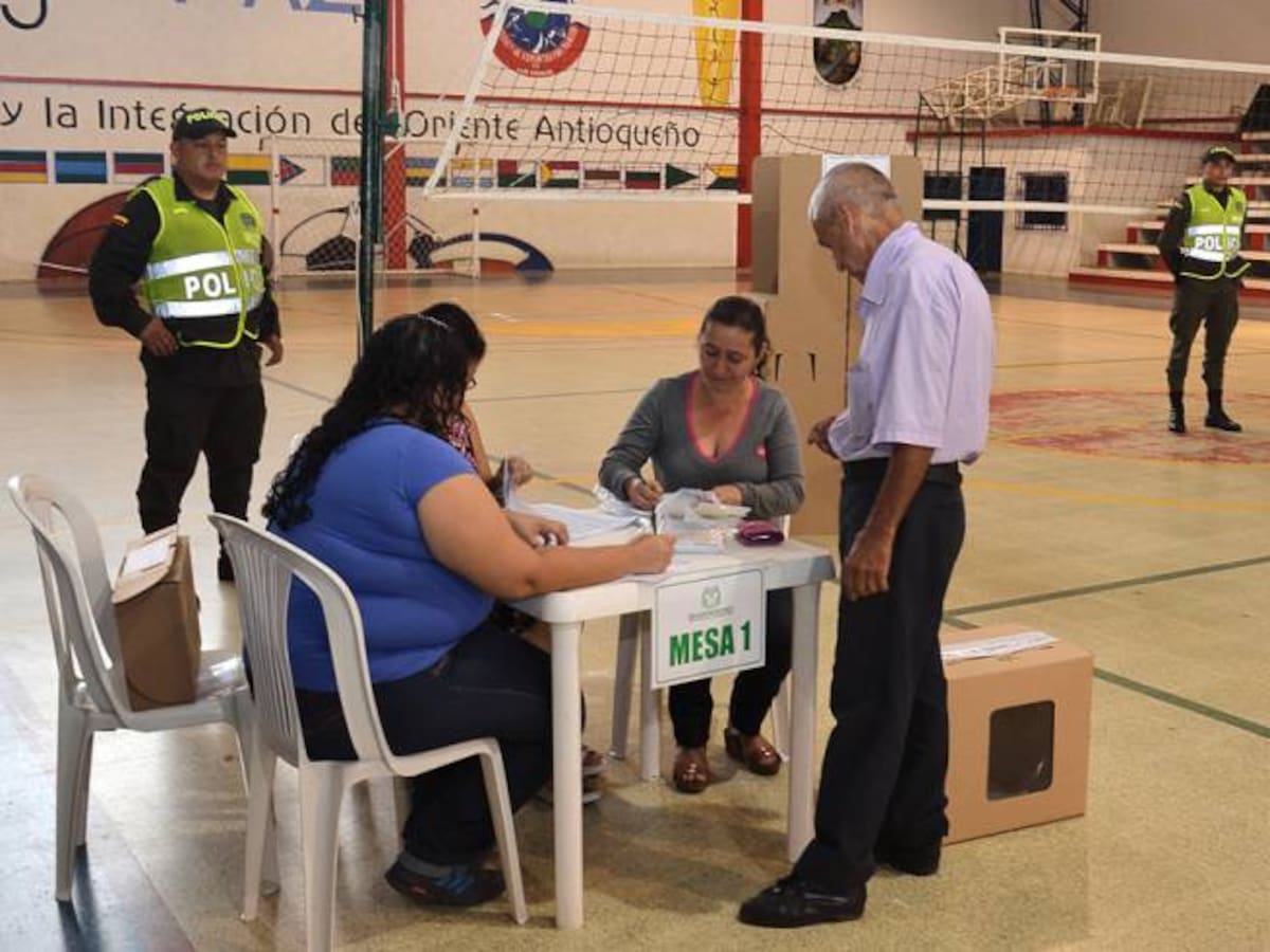 Antioquia está lista para las elecciones del domingo, 25 de octubre