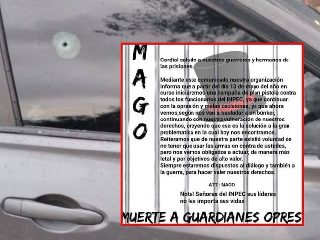 Grupo “Mago” que amenazó a director de La Modelo también reparte panfletos en Santander