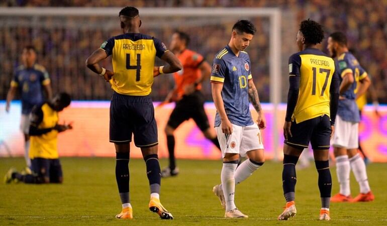 ¿Quién tuvo la culpa de la aplastante derrota de Colombia frente a Ecuador?. Foto: Getty Images / RODRIGO BUENDIA