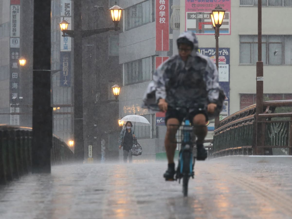 Japón: ordena evacuación de más 600.000 personas por tormenta tropical Peipah