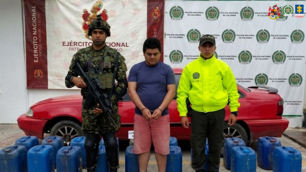 A la cárcel por transportar combustible ilegal entre Ábrego y Ocaña, Norte de Santander