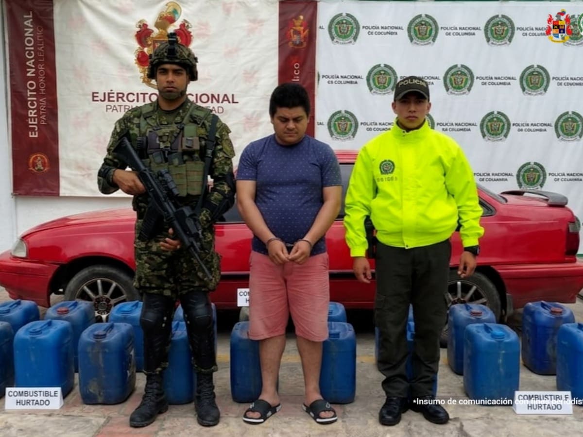 A la cárcel por transportar combustible ilegal entre Ábrego y Ocaña, Norte de Santander