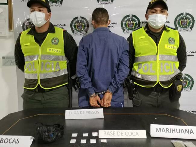 Estupefacientes en el tapabocas