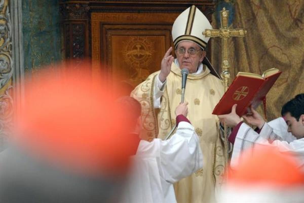 Bergoglio escogió el nombre de Francisco como su nombre pontifical en honor a San Francisco de Asís. Foto: Agencia Efe.