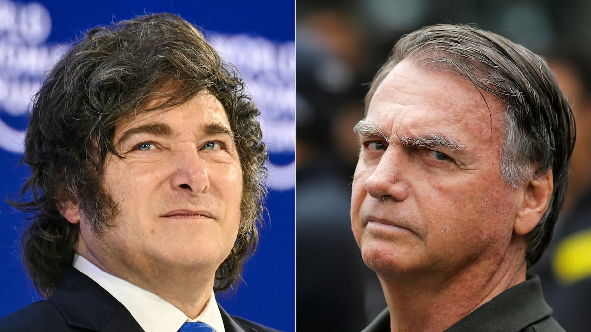 Autoridades de Brasil negaron visita de Javier Milei a Jair Bolsonaro en prisión domiciliaria
