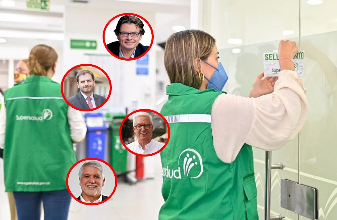 Reacciones a los hallazgos de la SuperSalud revelados por Caracol Radio. Cortesía: Colprensa.