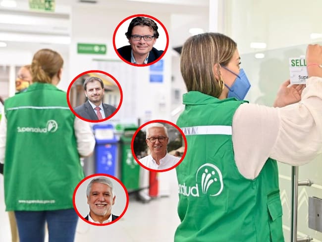 Reacciones a los hallazgos de la SuperSalud revelados por Caracol Radio. Cortesía: Colprensa.