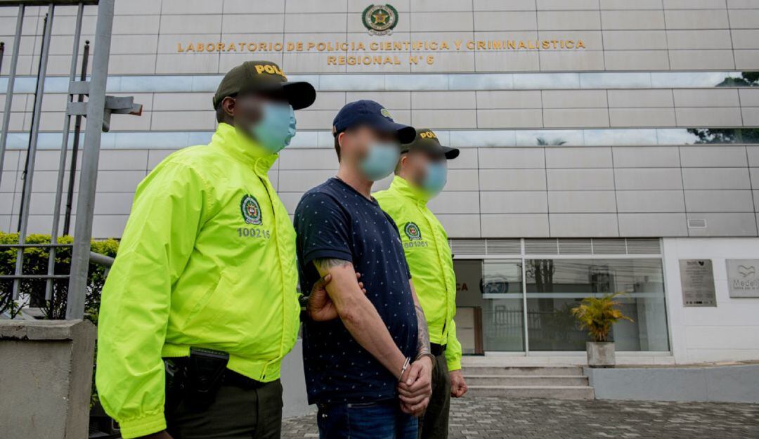 Capturan al presunto responsable del homicidio de dos policías en Medellín