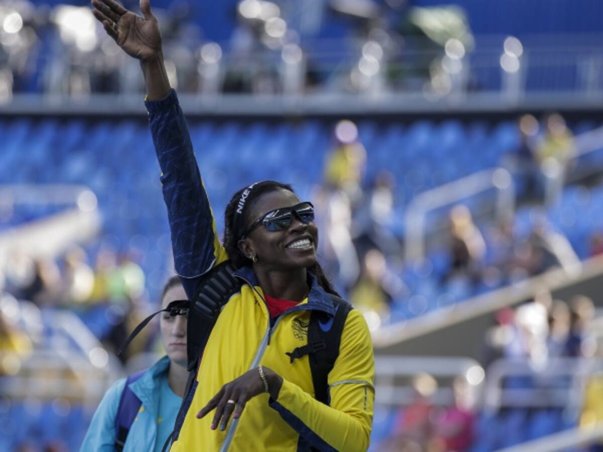 Caterine Ibargüen, a un salto de un nuevo oro olímpico para Colombia