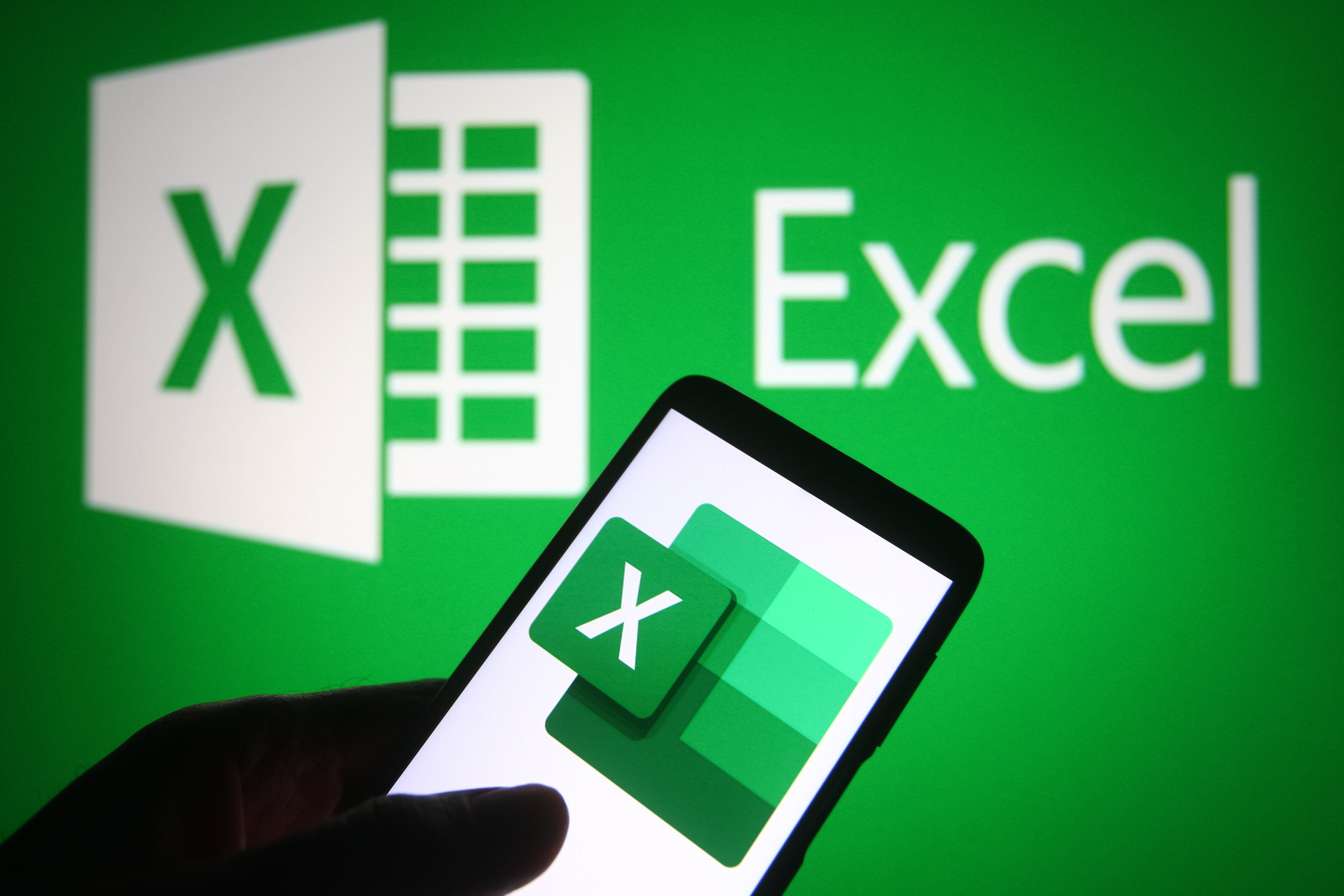 Logo Excel. Foto Pavlo Gonchar/SOPA Images/LightRocket via Getty Images.