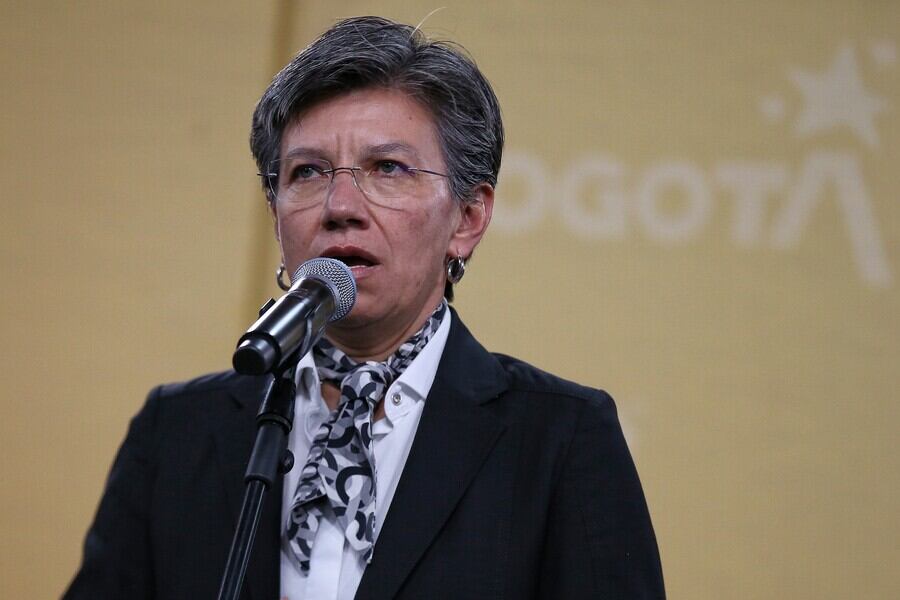 Alcaldesa de Bogotá, Claudia López. Foto: Colprensa.