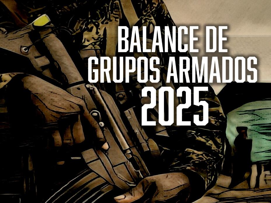 Balande de grupos armados 2025 de PARES. Foto: Cortesía.