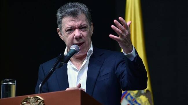 Santos defiende que magistrados de la JEP sean expertos en derechos humanos. Foto: Colprensa