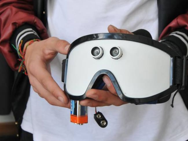 Prototipo de gafas con sensores