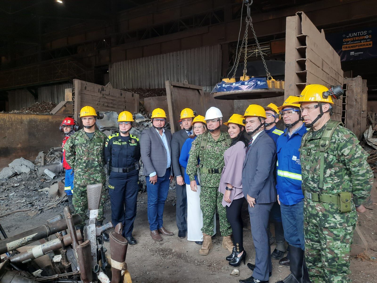 Fundición de armas Boyacá /Gerdau Diaco