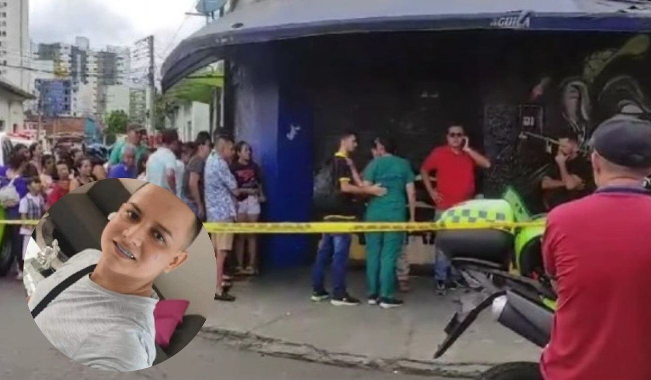 Homicidio en bar tras sicariato en Bucaramanga.