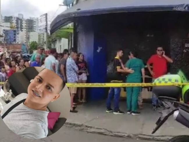 Homicidio en bar tras sicariato en Bucaramanga.