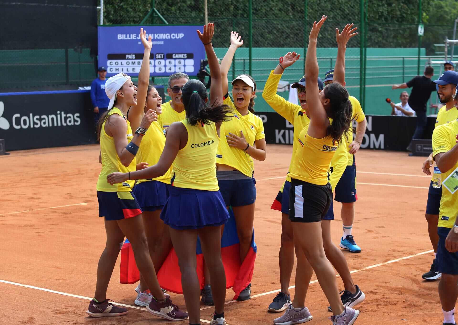 Comienza un nuevo torneo internacional de tenis en Bogotá / Billie Jean King Cup