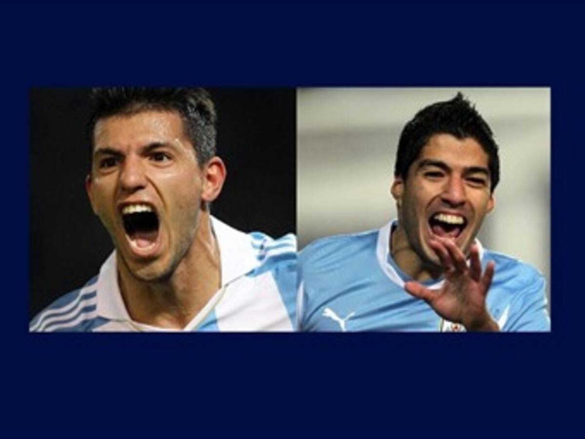 Suárez y Agüero dominan tabla de goleadores de la Copa