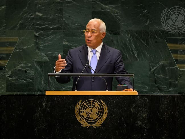 António Costa hizo un llamado a que Naciones Unidas tenga un papel más profundo y central en la regulación de la IA.
(Foto: Asamblea General de Naciones Unidas)