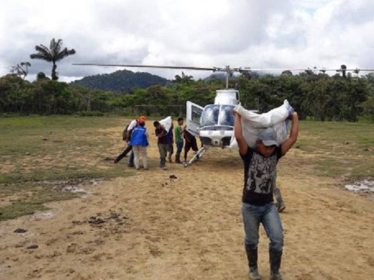 Enviarán 10 toneladas de ayudas humanitarias a indígenas de Dabeiba
