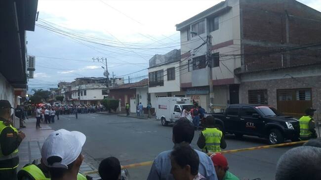 Hombre es señalado de asesinar a su familia en Cali. Foto: Erika Rebolledo (W Radio)