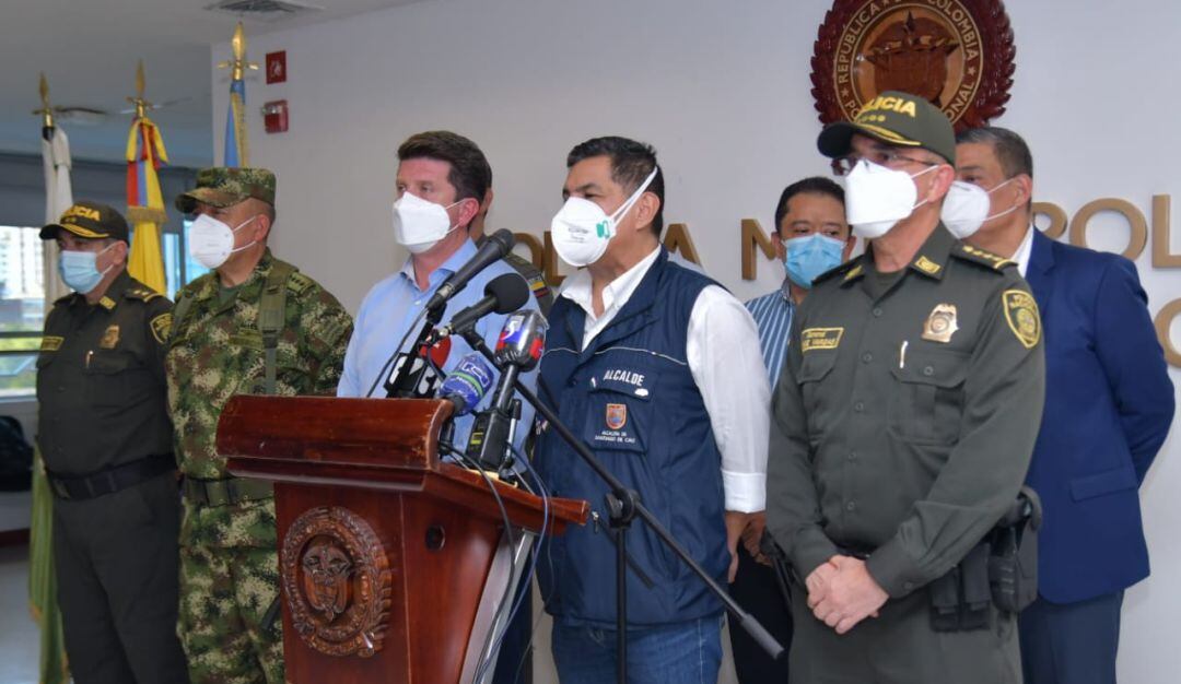 Refuerzos de seguridad para Cali