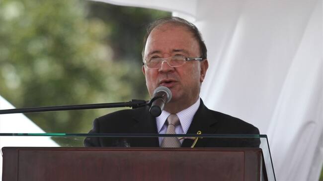 Luis Carlos Villegas, El ministro de Defensa. Foto: (Colprensa - Sofía Toscano)
