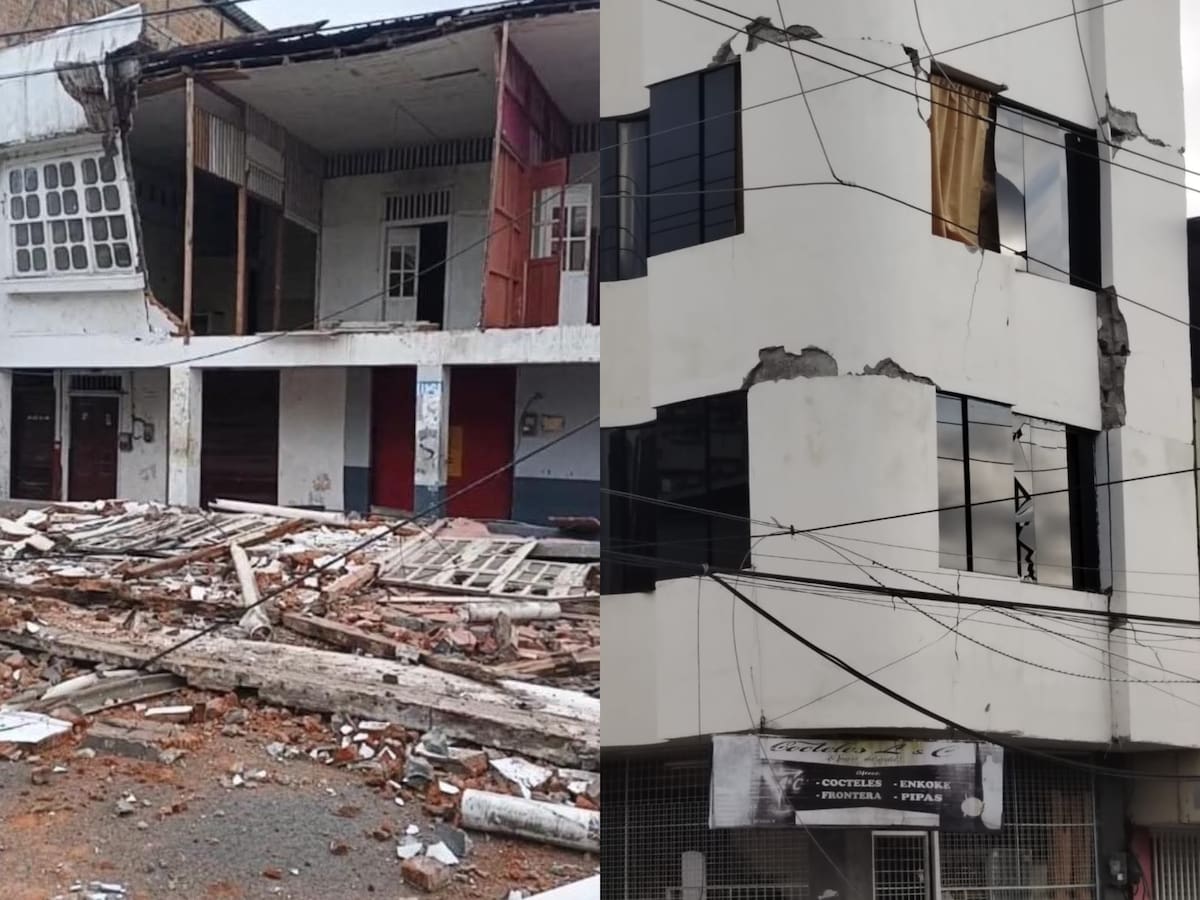 Ecuador: reportan daños tras dos sismos de magnitud 4.4 y 6.0 en el país