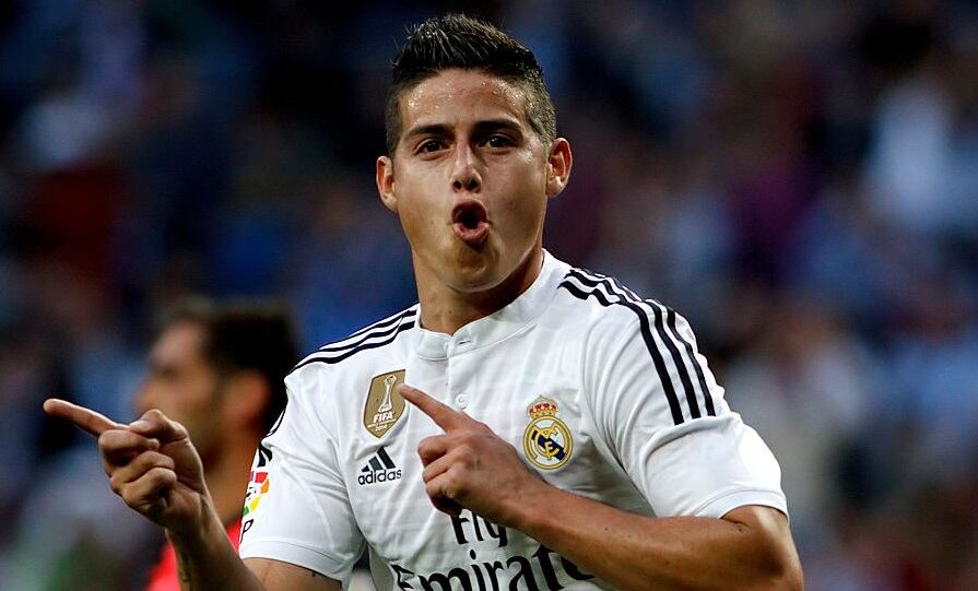 James Rodríguez con el Real Madrid en la temporada 2014-2015 / Getty Images