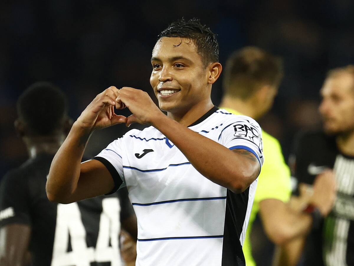 Video: Luis Fernando Muriel se sacude en el Atalanta con un doblete en Liga de Europa