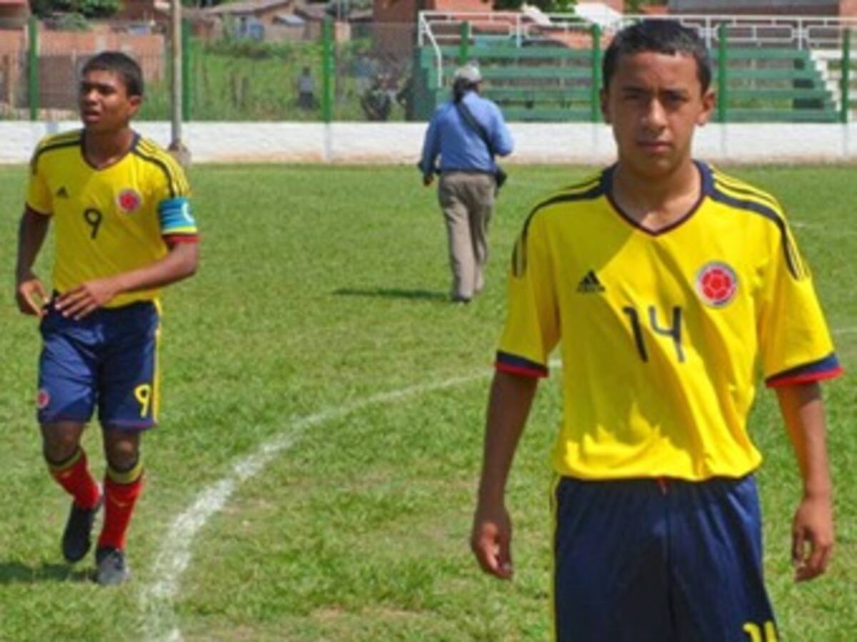 Selección Colombia sub15 cayó 2-3 con España en la Copa de las Naciones