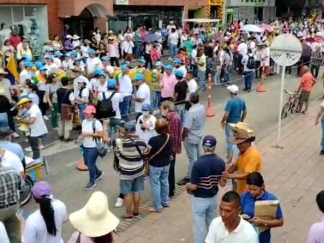 Las jornadas transcurrieron en total calma en este departamento según las autoridades.