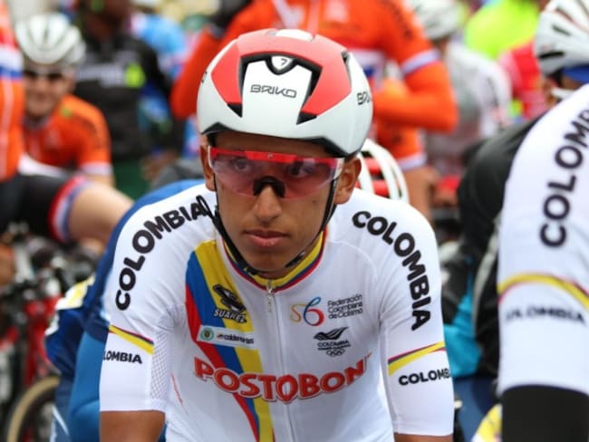 Egan Bernal, el mejor de los colombianos en la última etapa del Tour de L’Avenir