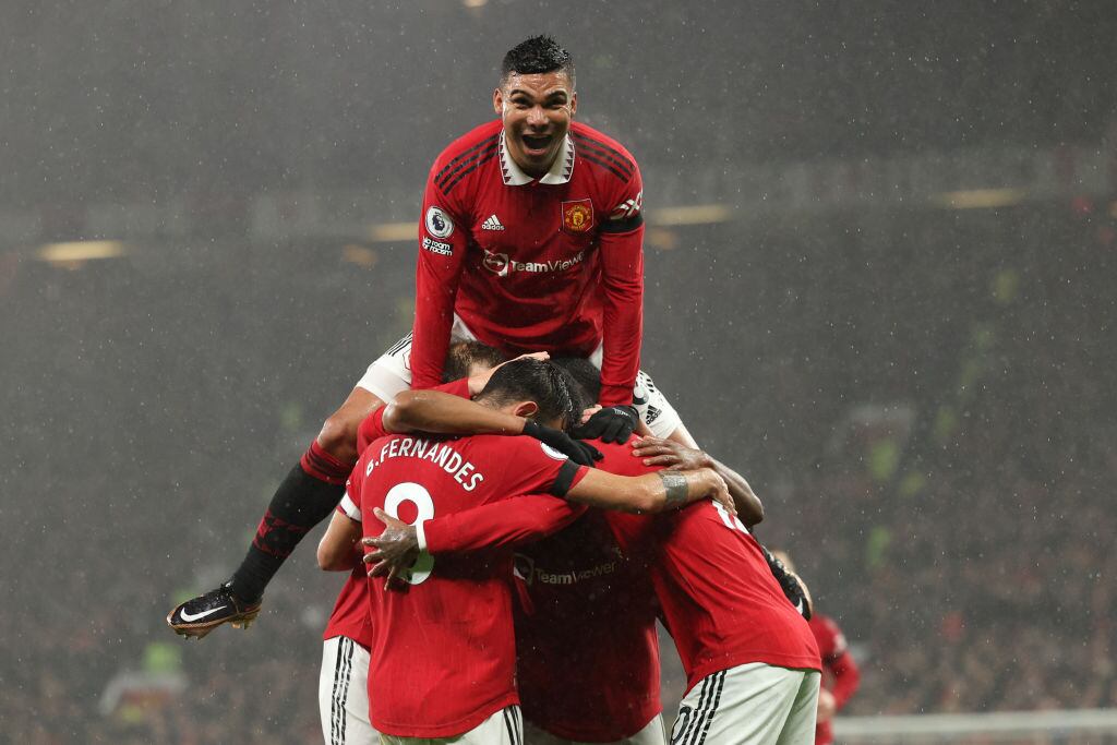 Manchester United venció a Nottingham Forest (Photo by Matthew Ashton - AMA/Getty Images)