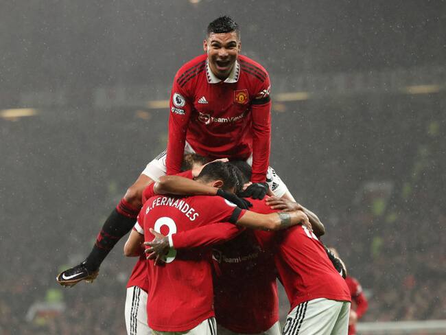 Manchester United venció a Nottingham Forest (Photo by Matthew Ashton - AMA/Getty Images)