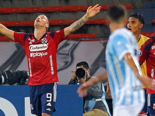 Luciano Pons comandó la clasificación del Independiente Medellín en Libertadores. (Photo by Freddy BUILES / AFP) (Photo by FREDDY BUILES/AFP via Getty Images)