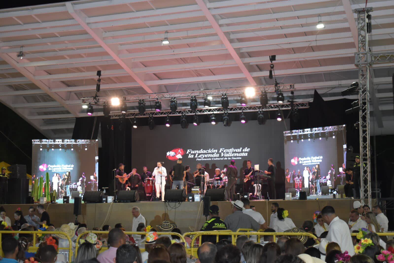 Inauguración del Festival de la Leyenda Vallenata./ Foto: Fesvallenato