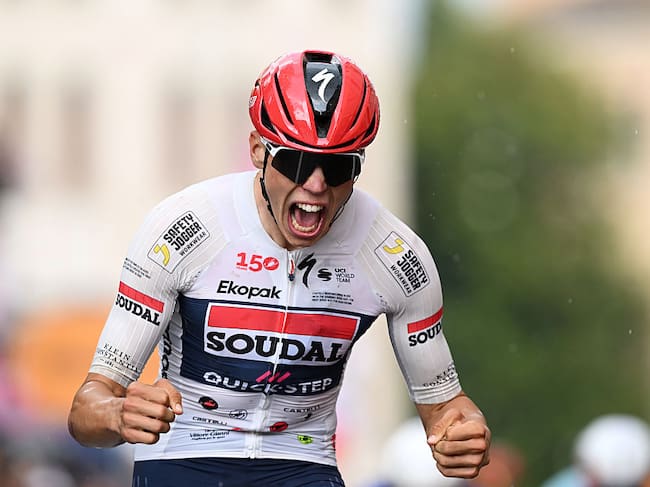 Paul Magnier gana la etapa 18 del Giro de Italia 2026: así le fue a los colombianos. (Photo by Dario Belingheri/Getty Images)