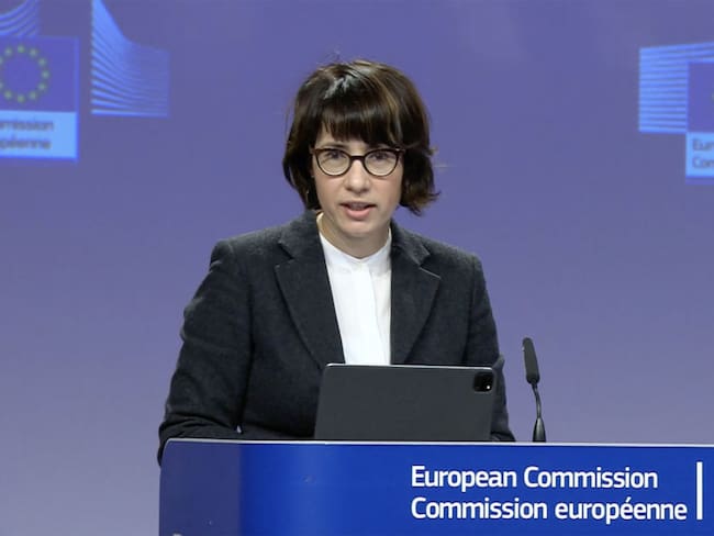 Portavoz comunitaria de Asuntos Exteriores y Seguridad, Anitta Hipper. Foto: Dursun Aydemir/Anadolu Agency via Getty Images