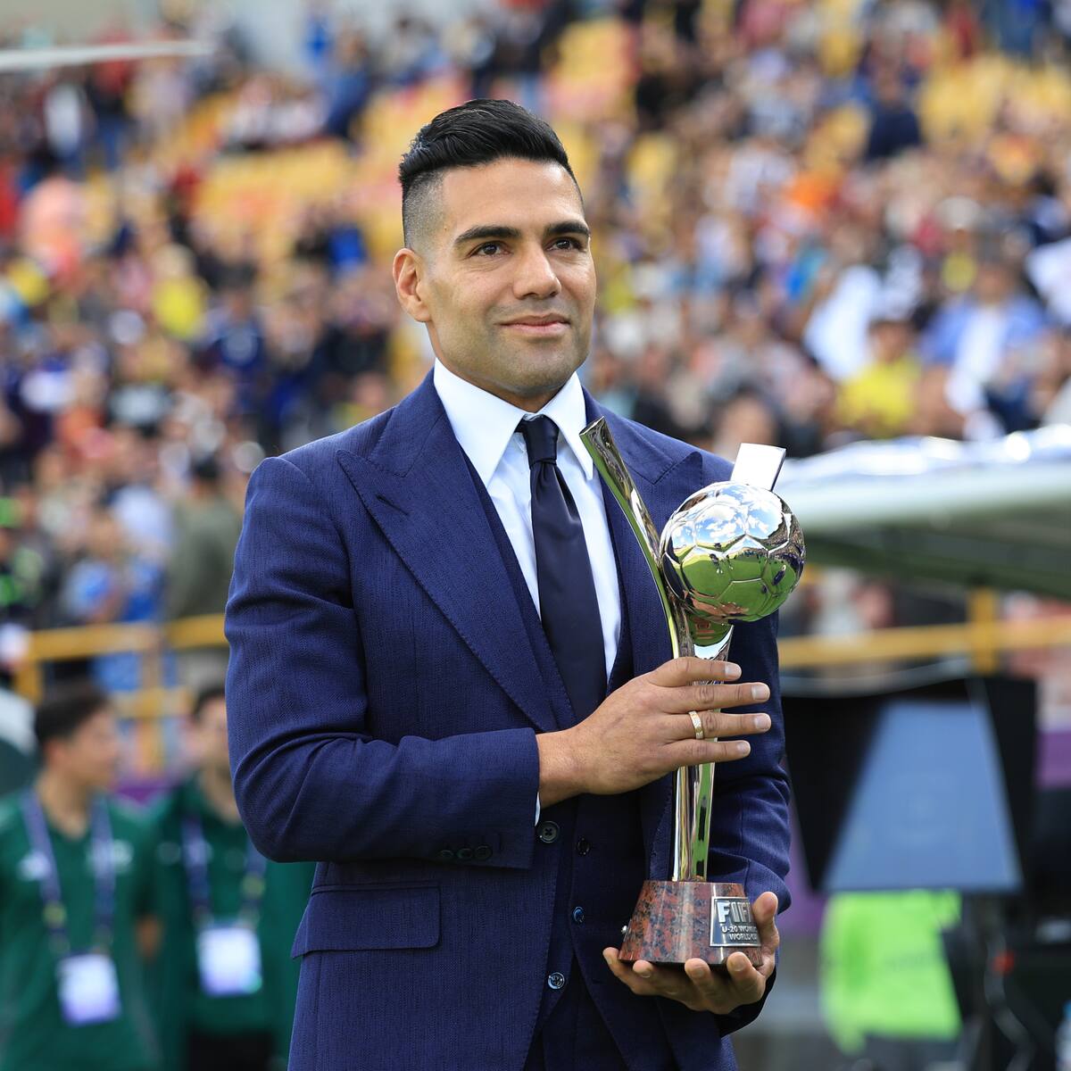 Falcao, presente en la final del Mundial Femenino Sub-20 en Bogotá
