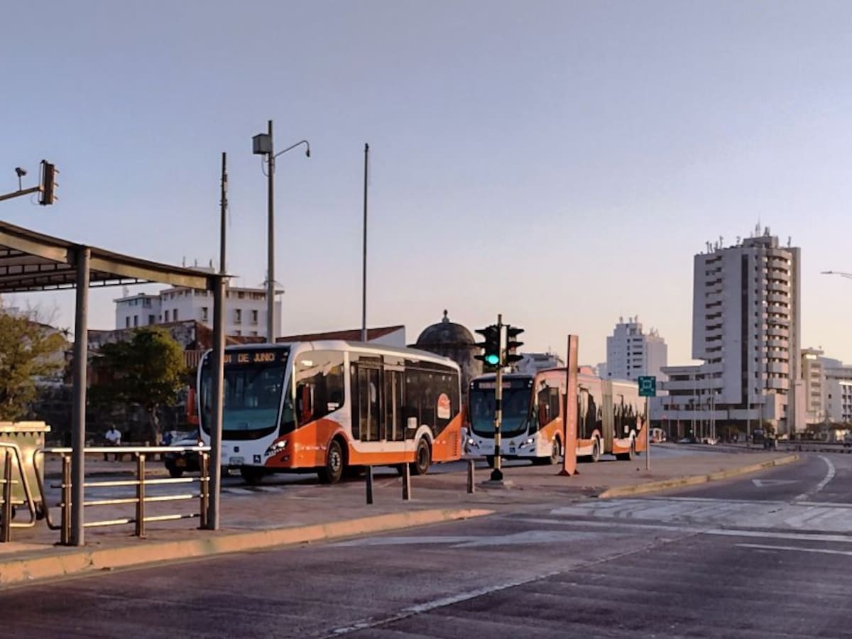 Desvíos en Transcaribe este domingo por la Media Maratón del Mar