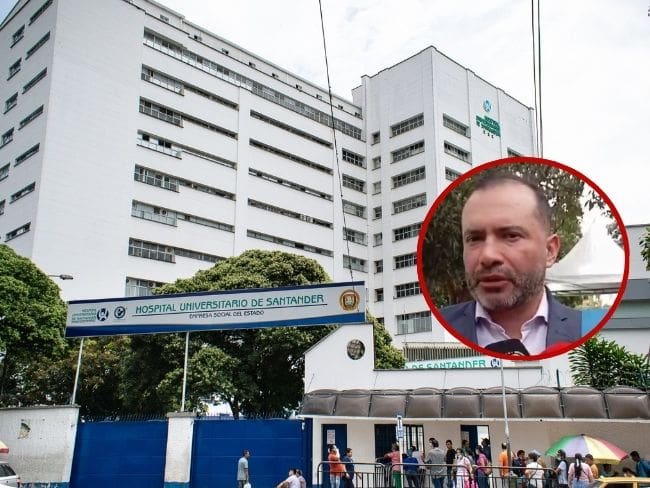 Ricardo Arturo Hoyos, Gerente Hospital Universitario de Santander