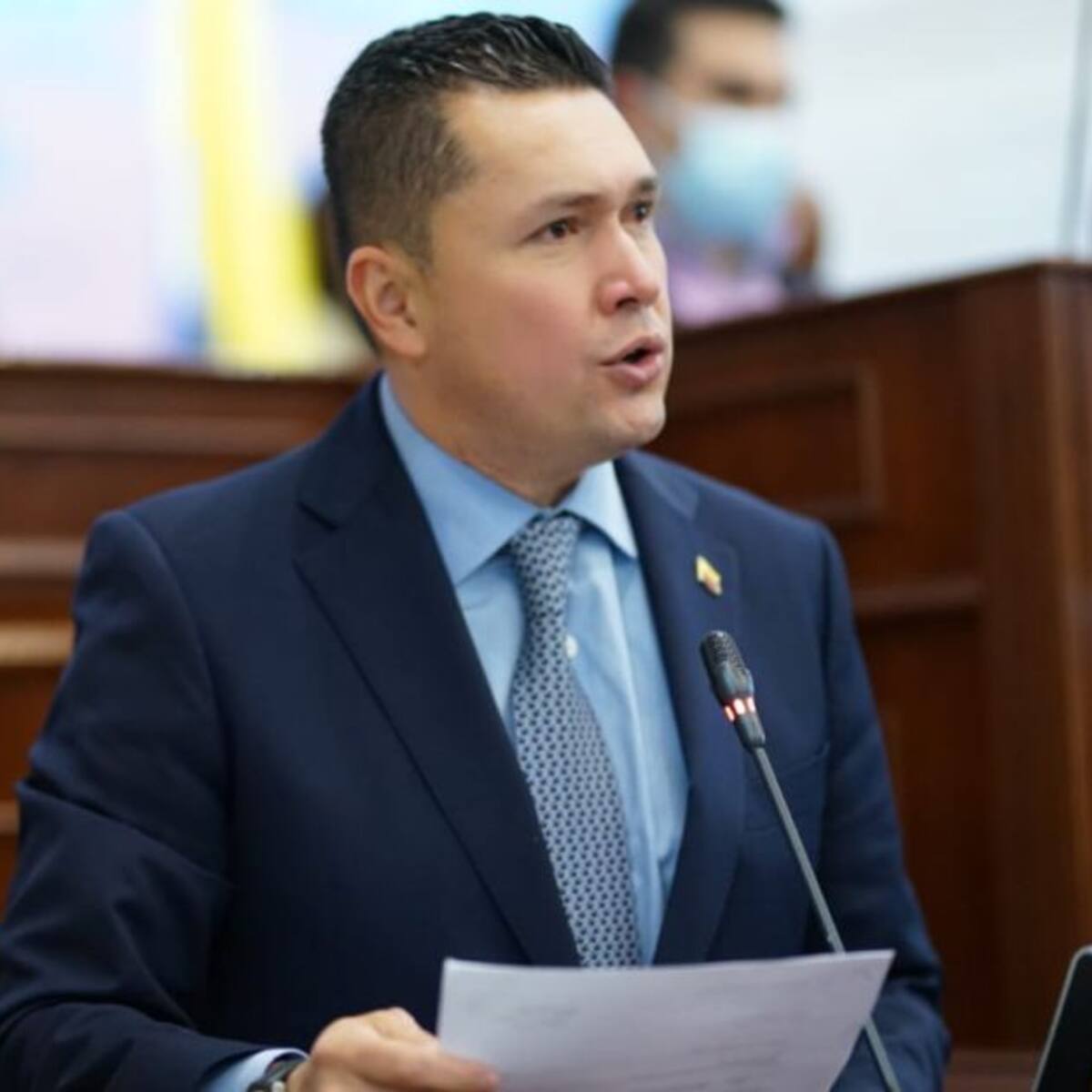 Congresista Edwin Ballesteros, del Centro Democrático, renunció a su curul