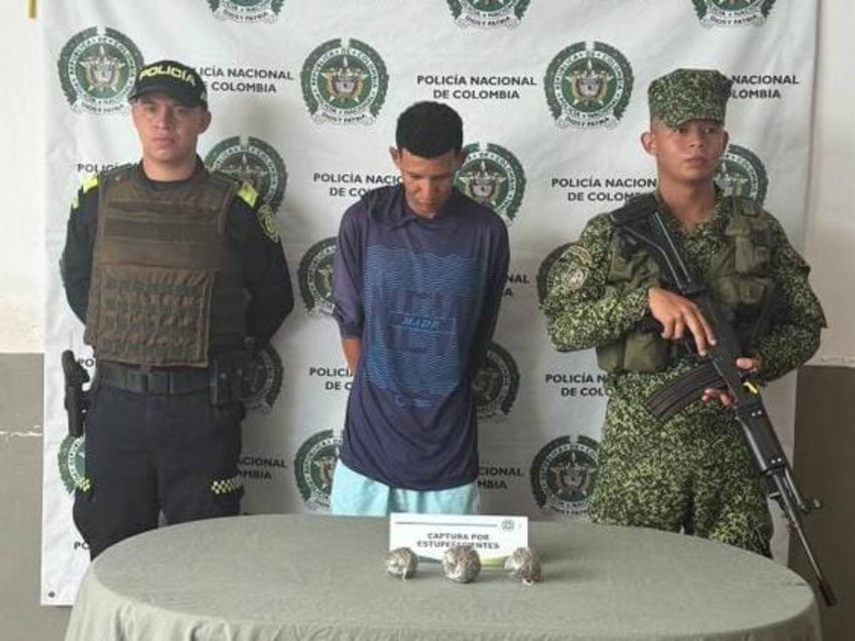 Cayó alias ‘Aguapanela’ por presunto tráfico de drogas en San Jacinto, Bolívar