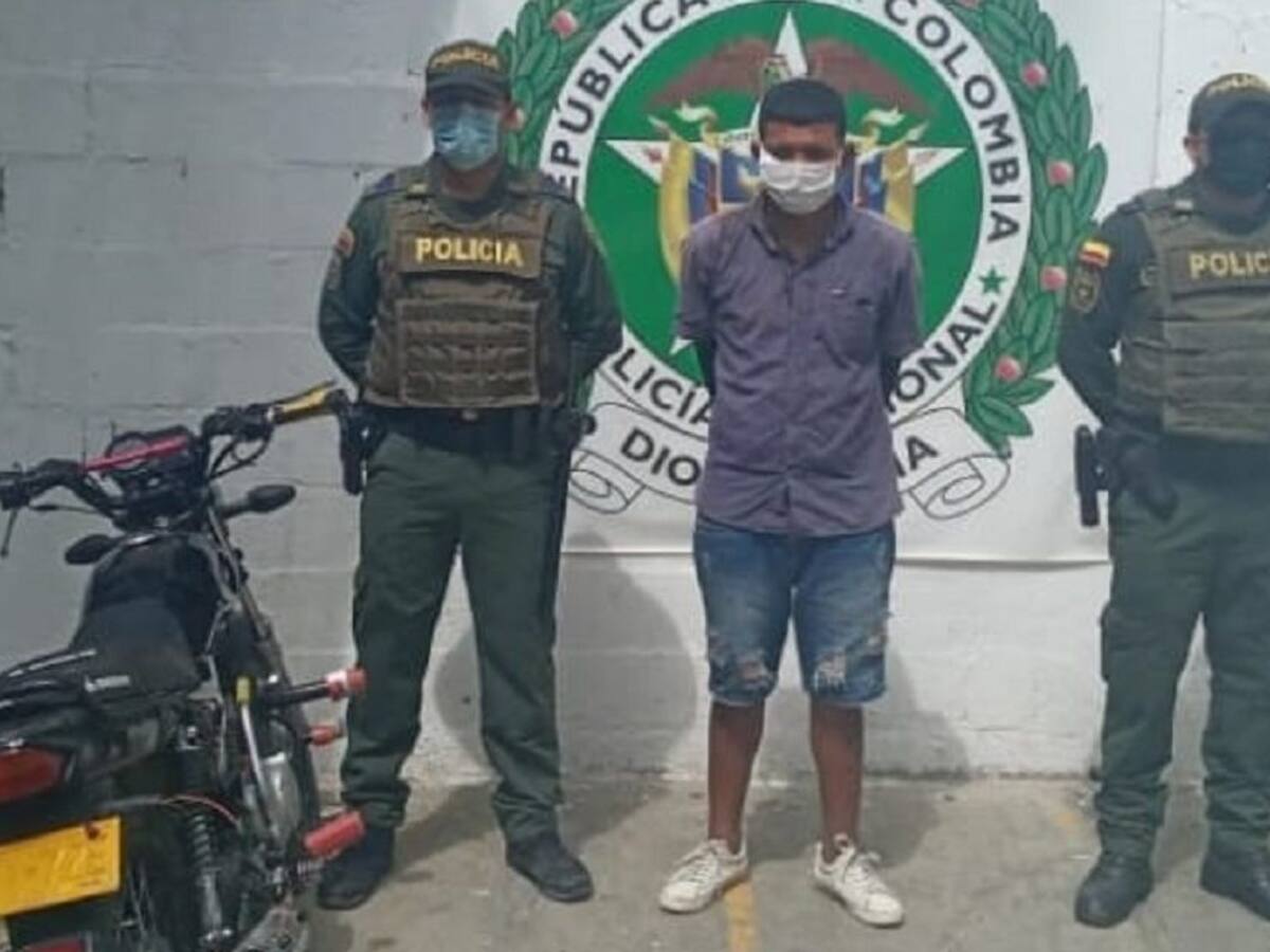 Cayó ‘El Juepa’ cuando atracaba a proveedor de una tienda en Cartagena