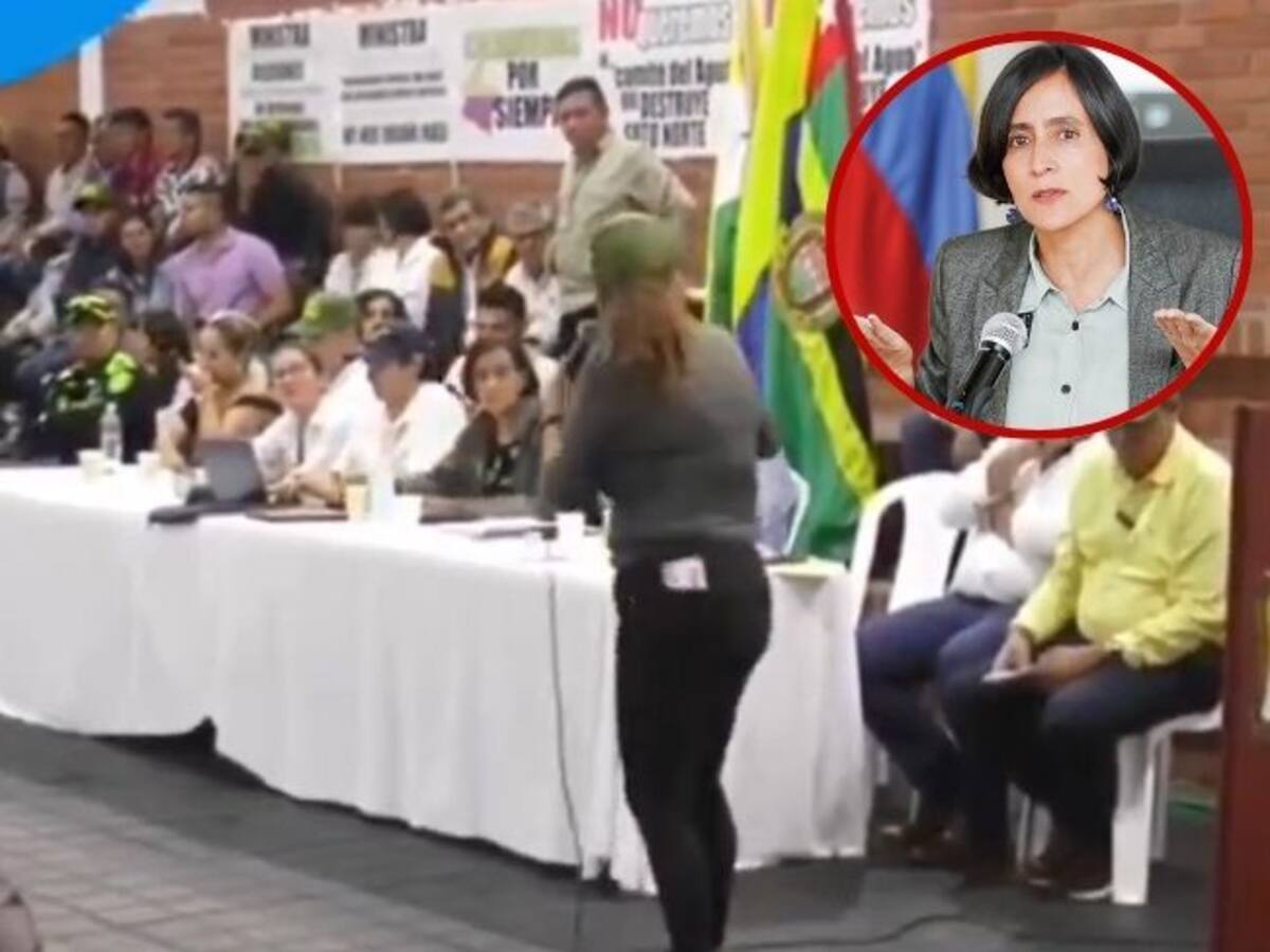 El regaño de una minera a la Ministra de Ambiente en Santurbán